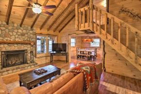 Warm and Rustic Fishing Abode with Toccoa River Access